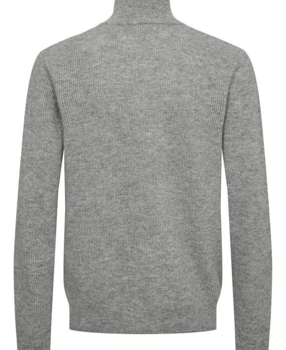 Maryn 4 Cardigan m. lynlås - 100% lammeuld RWS