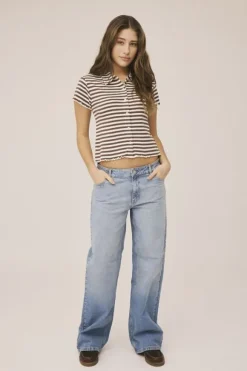 Milla 29 SS polo top - Organic Cotton GOTS