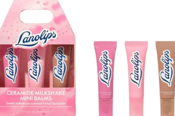Mini-Baumes Milkshake aux céramides - Tonad läppbalsam med gourmanddof