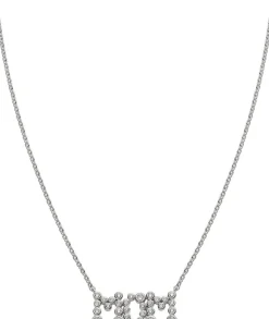 Mom Collet Necklace Silver