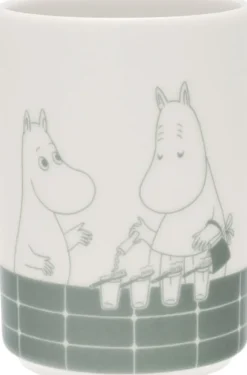 Moomin Arabia tandbørsteholder, badetid