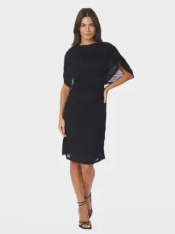 Mottuna Drapy Mesh Dress