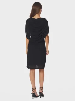 Mottuna Drapy Mesh Dress