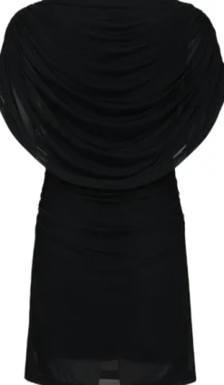 Mottuna Drapy Mesh Dress