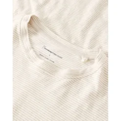 Narrow striped slub tee - GOTS/Vegan