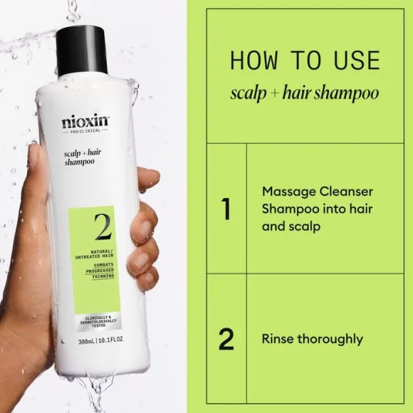 Nioxin System 2 Shampoo 300 ml