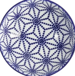 Nippon Blå fad 9,5x3cm Stjerne