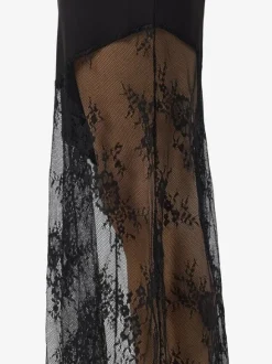 NMTIKA S/L LONG ASSYM LACE INSERT D