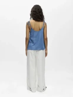 OBJFRAME SINGLET DENIM TOP 145 ND
