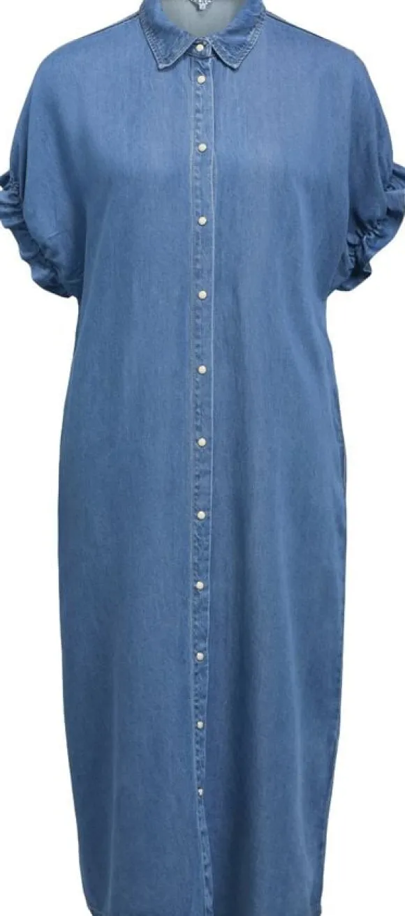 OBJFRAME TIANA 2/4 LO DENIM DRESS D
