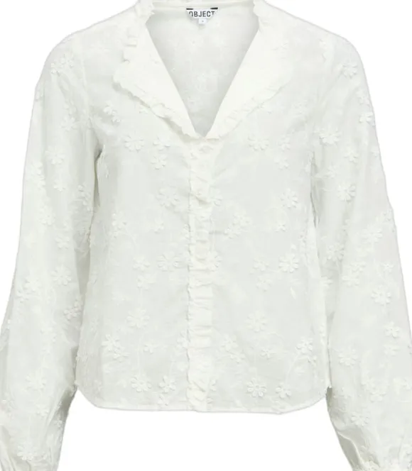 OBJKARLI L/S RE SHIRT NOOS