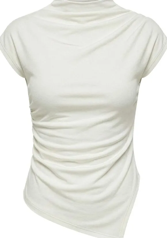 OBJKELLY S/L HIGH NECK TOP E TNE 26