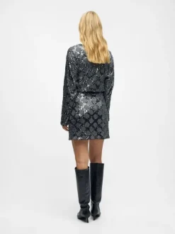 OBJLEA HW SHORT SKIRT 141