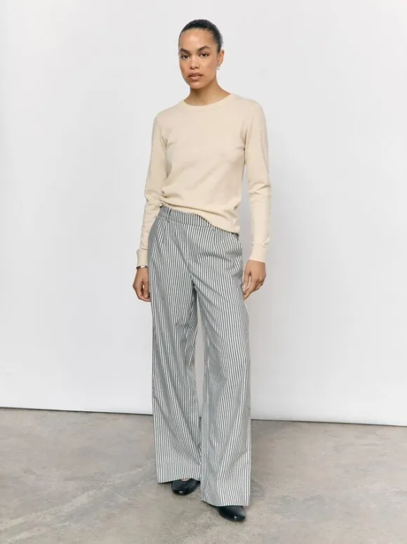 OBJLISA WIDE PANT AOP NOOS