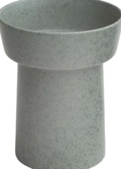 Ombria vase 20 cm. granitgrøn