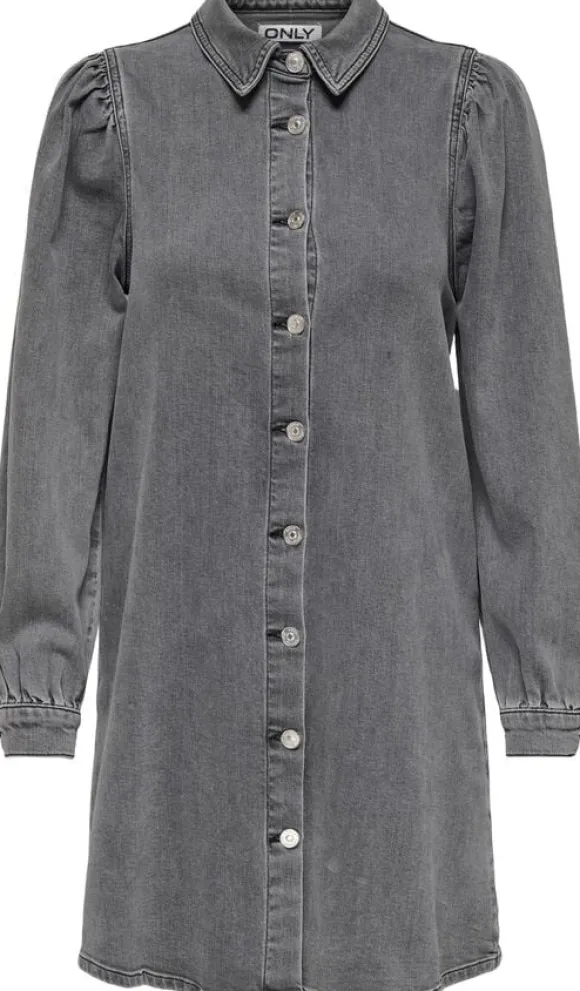 ONLALMA L/S DRESS DNM CRO