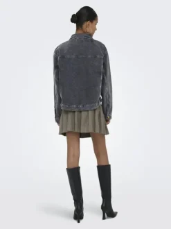 ONLHARPER LS BOXY DNM JKT SIK