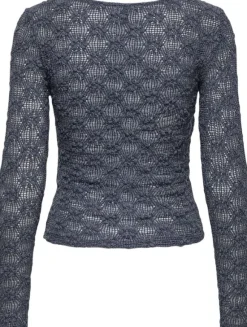 ONLLOLA L/S O-NECK LACE TOP JRS