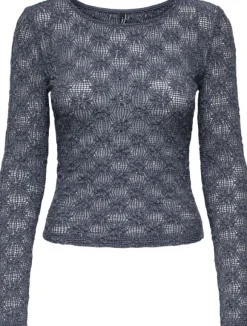 ONLLOLA L/S O-NECK LACE TOP JRS