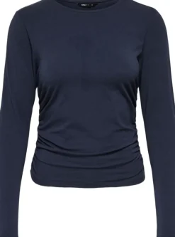 ONLMIRA LIFE L/S RUCHING TOP JRS NO