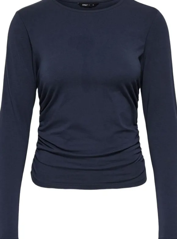 ONLMIRA LIFE L/S RUCHING TOP JRS NO