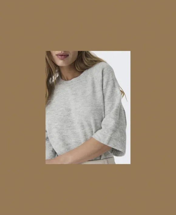 ONLSIMONI 3/4 PULLOVER KNT NOOS