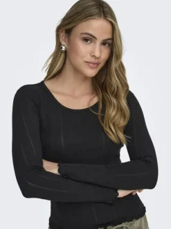 ONLTENNA LIFE O-NECK L/S TOP JRS