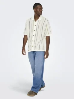 ONSTOBBY LIFE RLX SS SHIRT KNIT NO