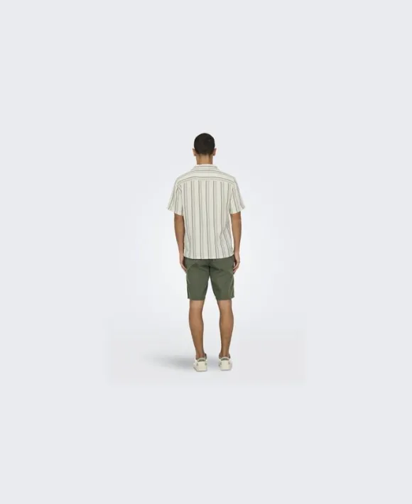 ONSTREV LIFE REG STRIPE SS SHIRT NO