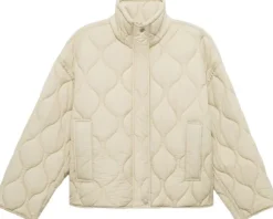 Oversize quilted down anorak