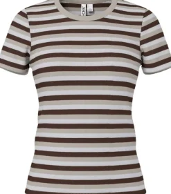 PCMAY SS STRIPED TEE JRS BC