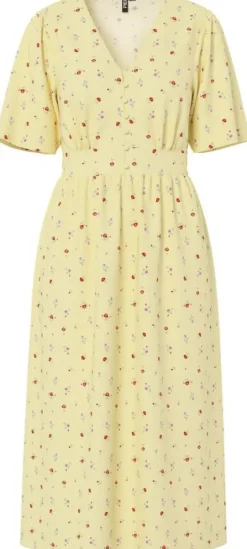PCTALA SS MIDI DRESS WVN NOOS BC