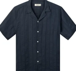 PEER JACQUARD STRIPE REGULAR FIT SS