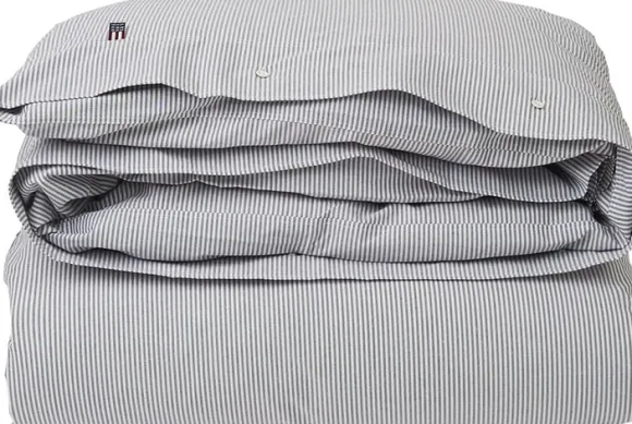 Pin Point Navy/White Duvet