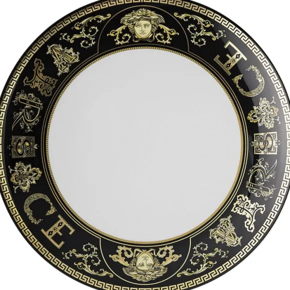 Plate 21cm, Virtus Gala Black, Versace