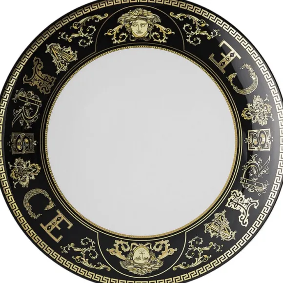 Plate 21cm, Virtus Gala Black, Versace