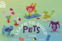 Plus Plus learn to bild Pet Animals