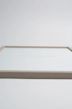 Poster&Frame - Cashemire grey wood 50x70cm