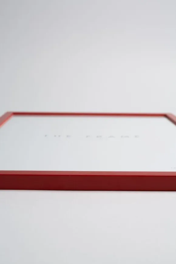 Poster&Frame - Red wood 50x70cm