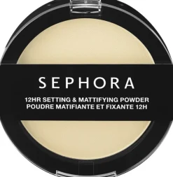 Poudre Matifiante Et Fixante 12h - Ett hållbart och mattgörande puder