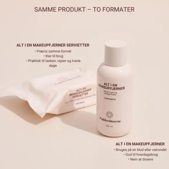 Pudderdåserne Alt i en Make-up fjerner 200 ml