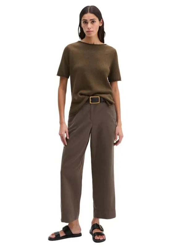Pullover, shortsleeve, round-neck
