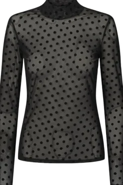 7655RDFRoll neck blouse