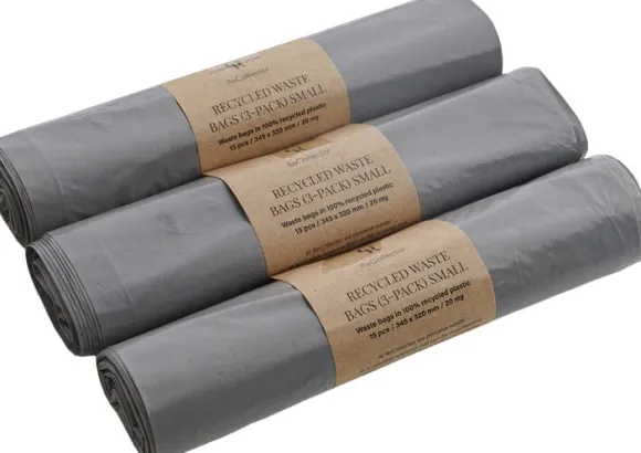 RECYCLED WASTE BAGS 3-pack Small