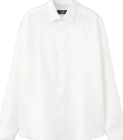 Regular-fit 100% linen shirt