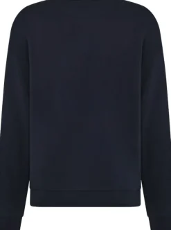 Relaxed printed crew neck