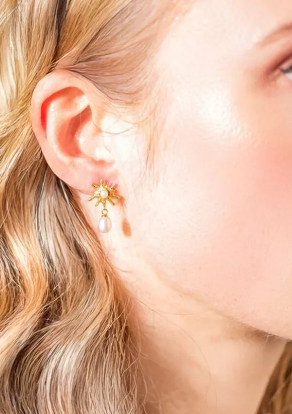 RHEA EARRINGS GILDED