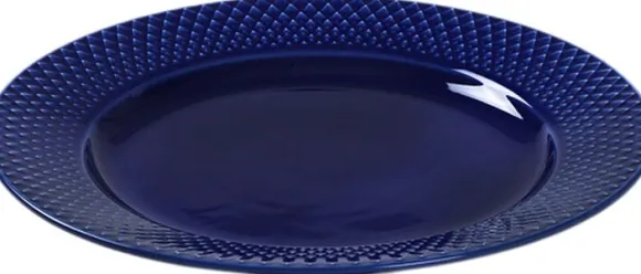 Rhombe Color Frokosttallerken Ø23 cm mørk blå