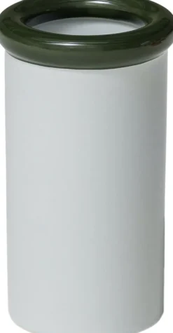 ROD Vase ceramic H215 x Ø123 Dark green/Light blue