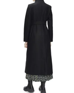 ROSELL Long Length Wool Wrap Coat